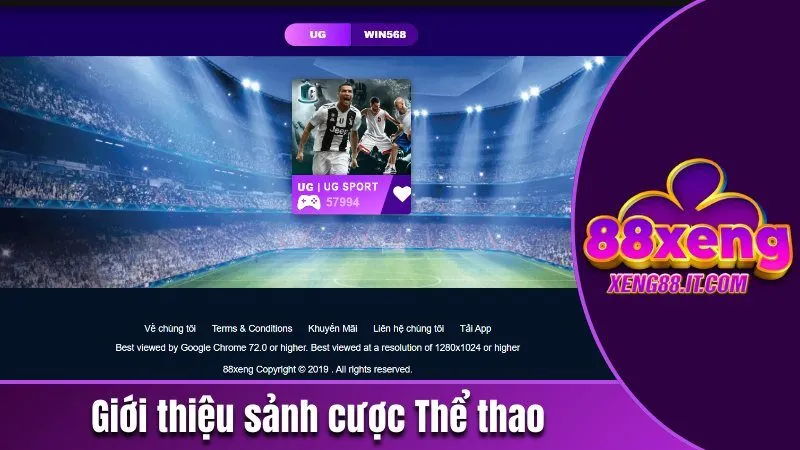 Xeng88 - Trang Cá Cược Trực Tuyến Top 1 Năm 2026 187 Giới thiệu sảnh cược Thể thao