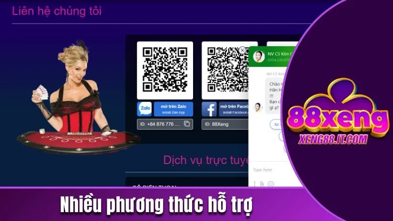 Xeng88 - Trang Cá Cược Trực Tuyến Top 1 Năm 2026 185 Nhiều phương thức hỗ trợ